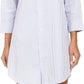 Lauren Ralph Lauren Essentials Striped His Shirt Carissa Bengal Stripe French Blue/White