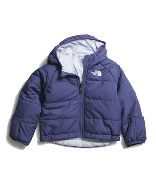 The North Face Infant Reversible Perrito Hooded Jacket - Cave Blue