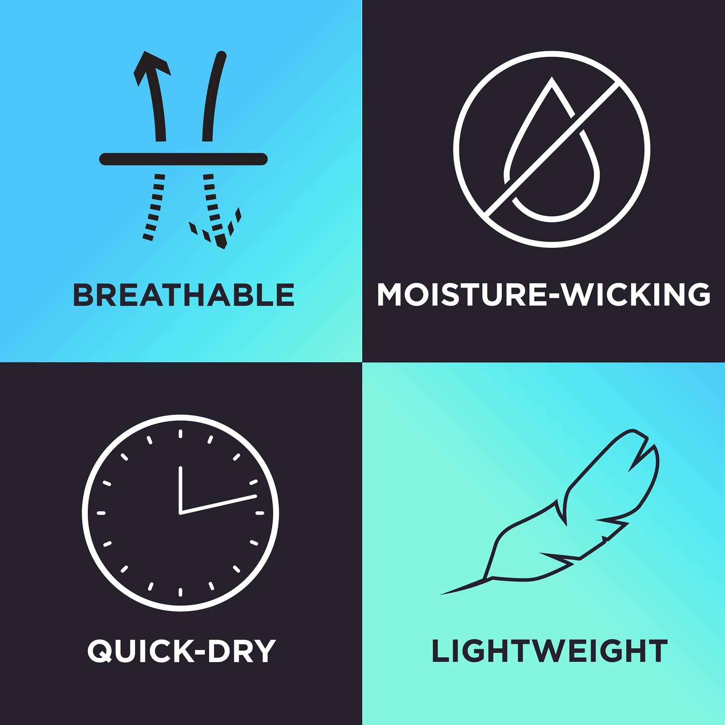 Stretchy Sports Headbands