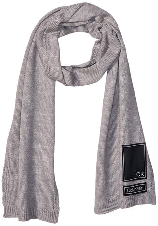 Calvin Klein Men's Scarf, Deep Black, One Size