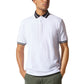 Good Man Brand Men’s Match Point Polo Shirt - Soft Slub Jersey Knit Short Sleeve Polo, White, Medium