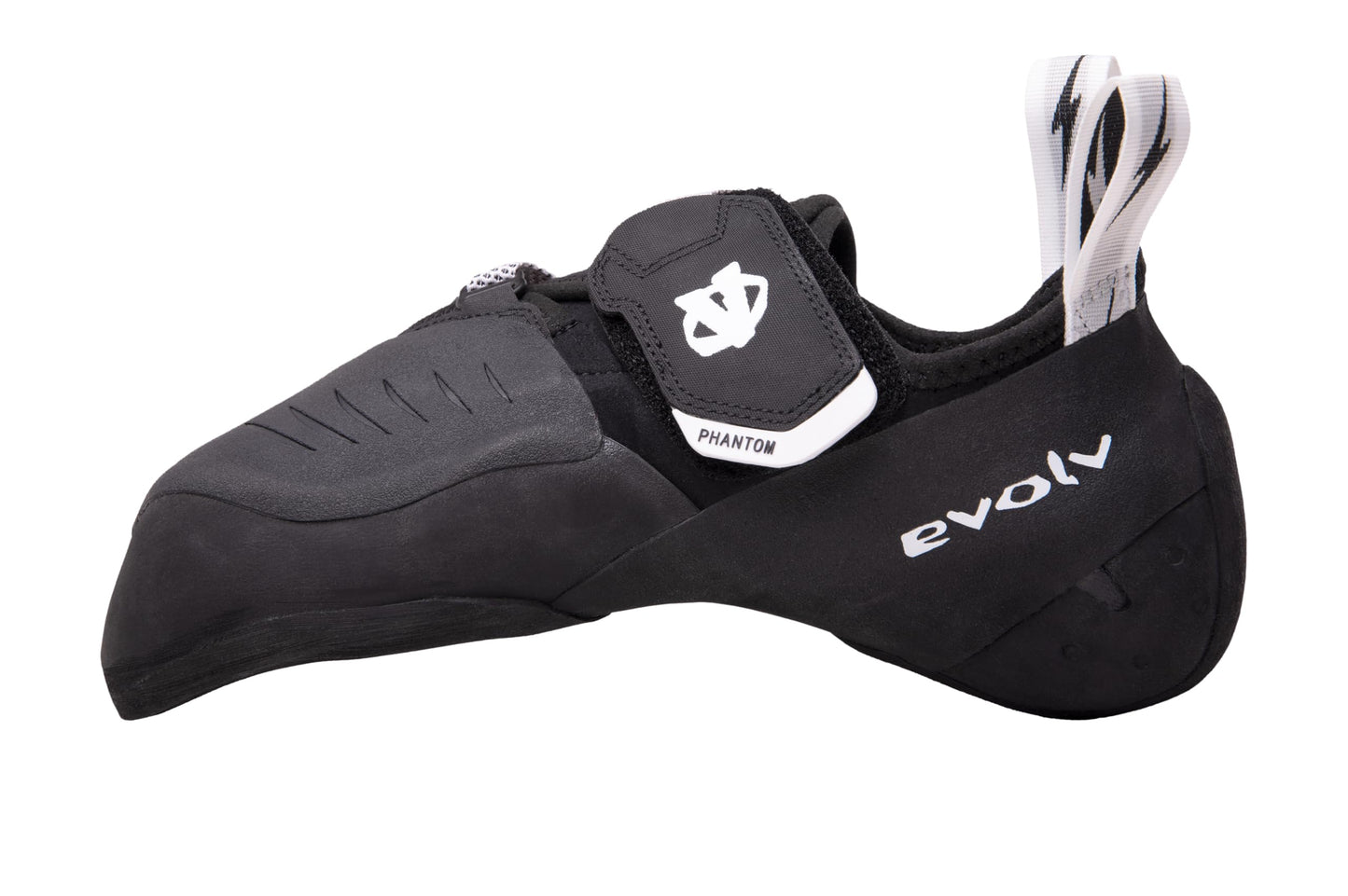 EVOLV Phantom Rock Climbing Shoe - Black/White