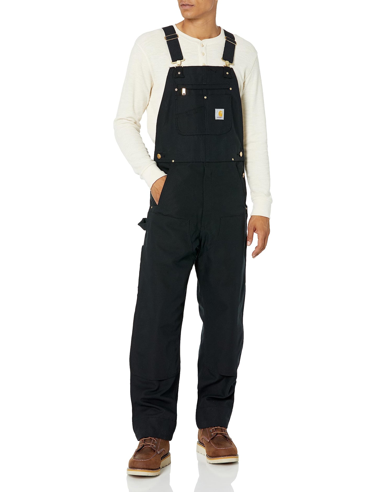 Carhartt Men's Insulated Bib Overall Black