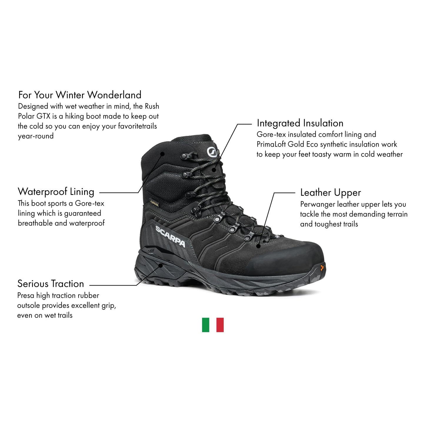Rush Polar GTX Insulated Hiking Boots