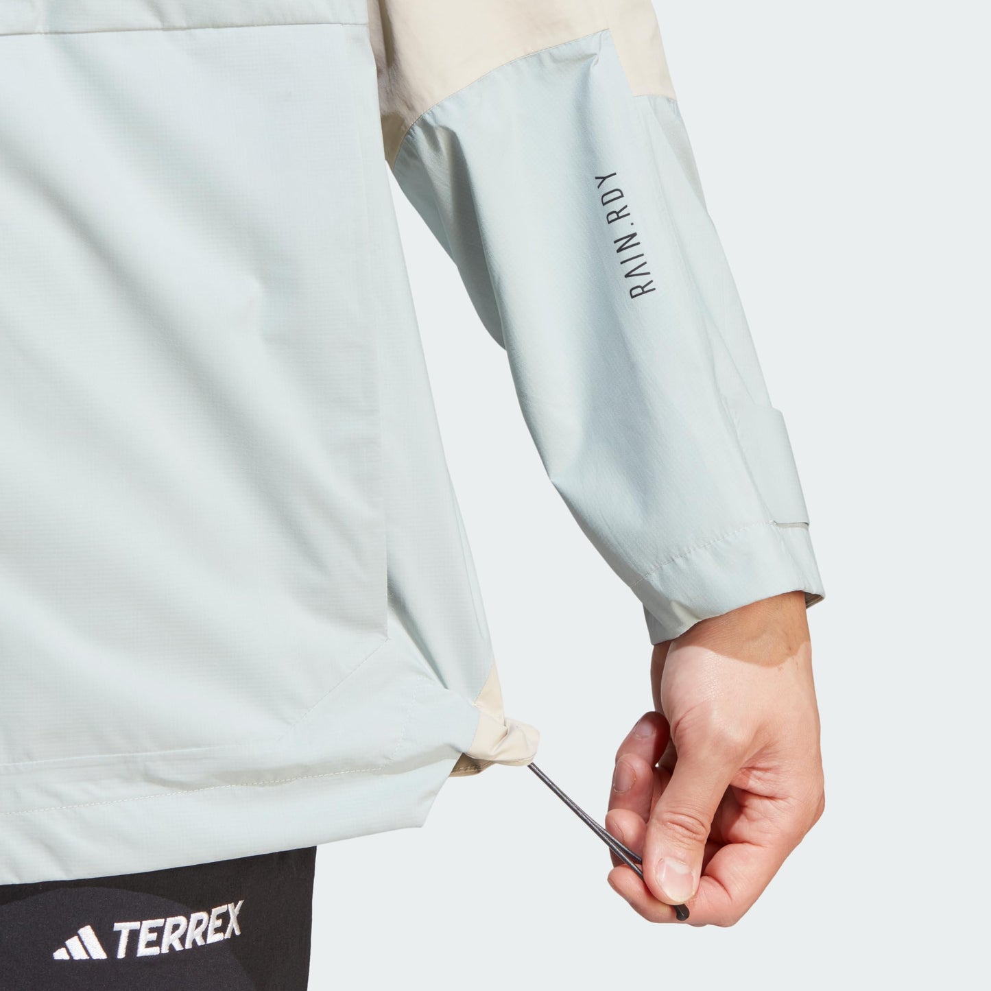 adidas-terrex-xploric-rainrdy-mens-hiking-jacket-grey-size-l