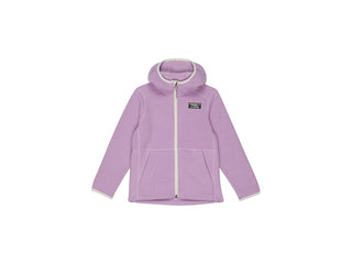 LLBean Mountain Classic Kids Fleece Hooded Jacket - Lilac