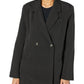 Steve Madden Womens Stella Casual Blazer Black Medium