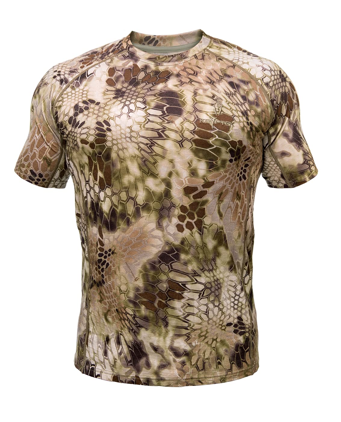 Kryptek Lightweight Merino Wool Hoplite Short Sleeve Crew Shirt