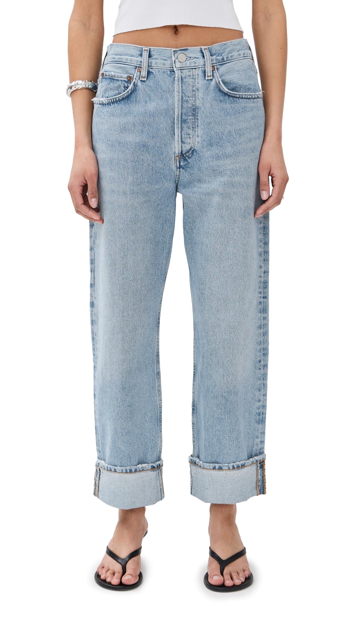 AGOLDE Womens Fran Jeans Force 30