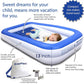Kids Inflatable Travel Bed with High Speed Pump