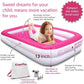 Kids Inflatable Travel Bed with High Speed Pump
