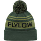 Flylow OG Pom Beanie - PineMossBlack