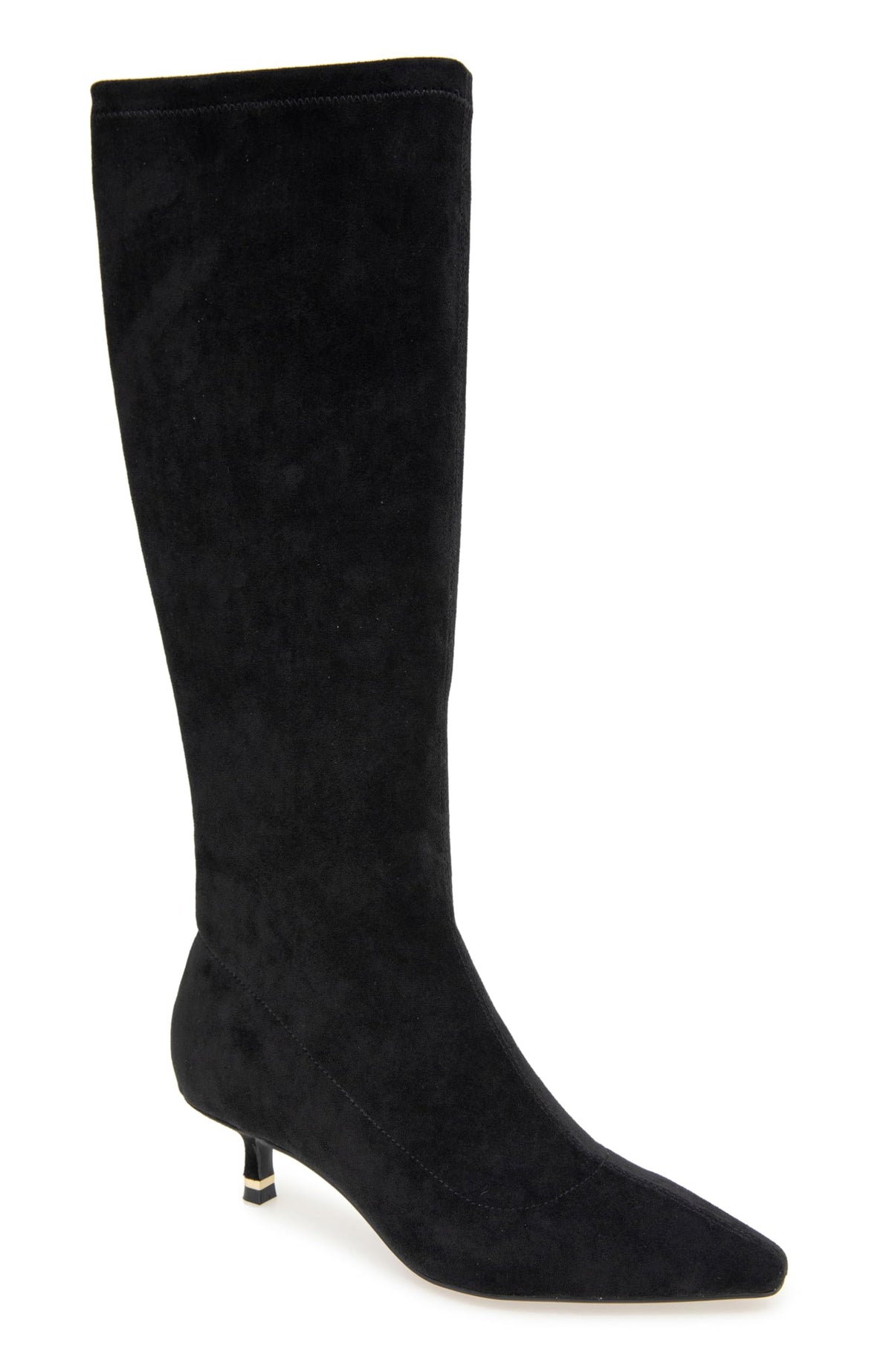 Kenneth Cole New York Meridith Black Microsuede Boots