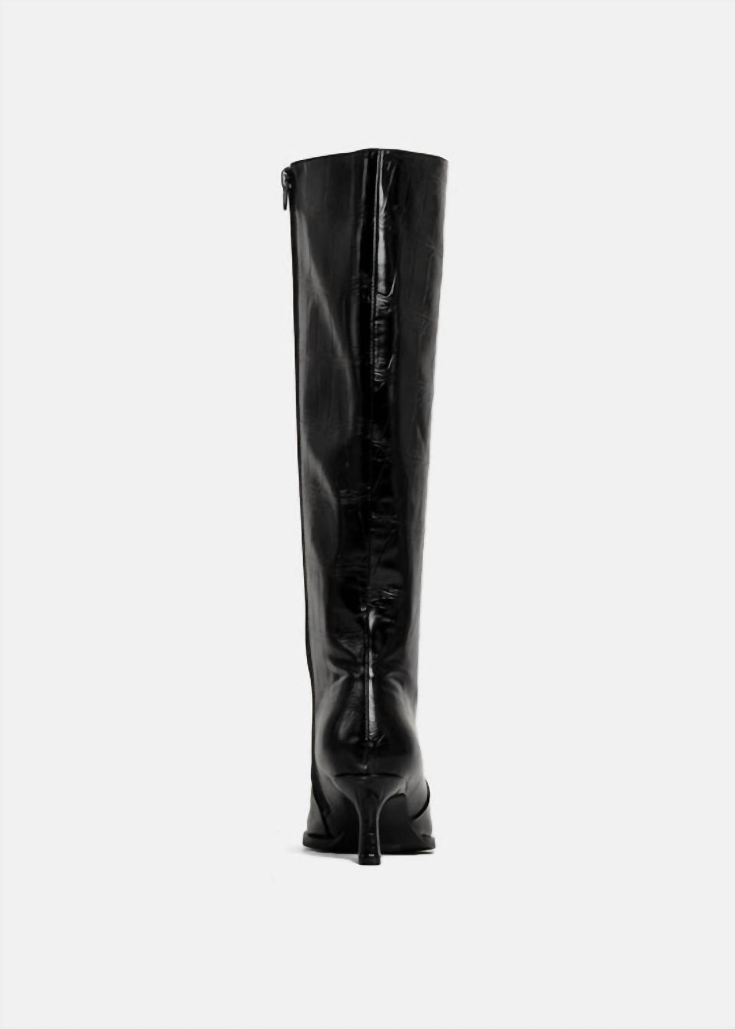 Shu Shop - Women's Vanessa Pointed Toe Knee High Kitten Boots