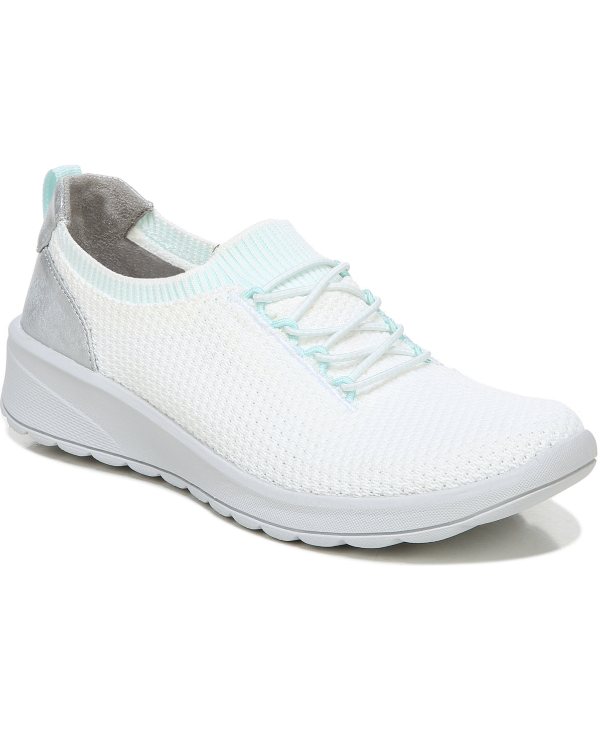 Bzees Women's Gold Rush Slip On Sneaker White Size 10 M