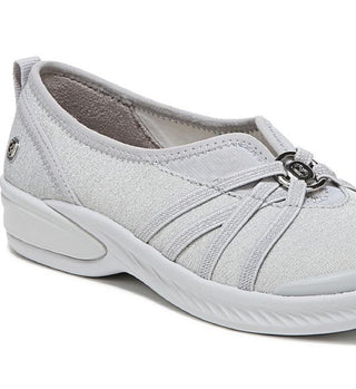 Bzees Women's Niche Washable Slip On Flats Shoes Blue Size 6 M