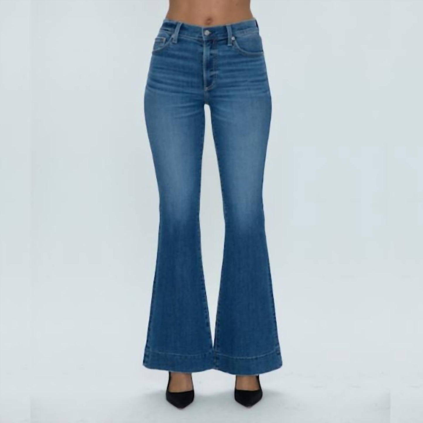 Pistola - Kinsley Mid Rise Ultra Flare Jeans
