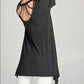 Oddi - Women's Caged Back Sharkbite Top