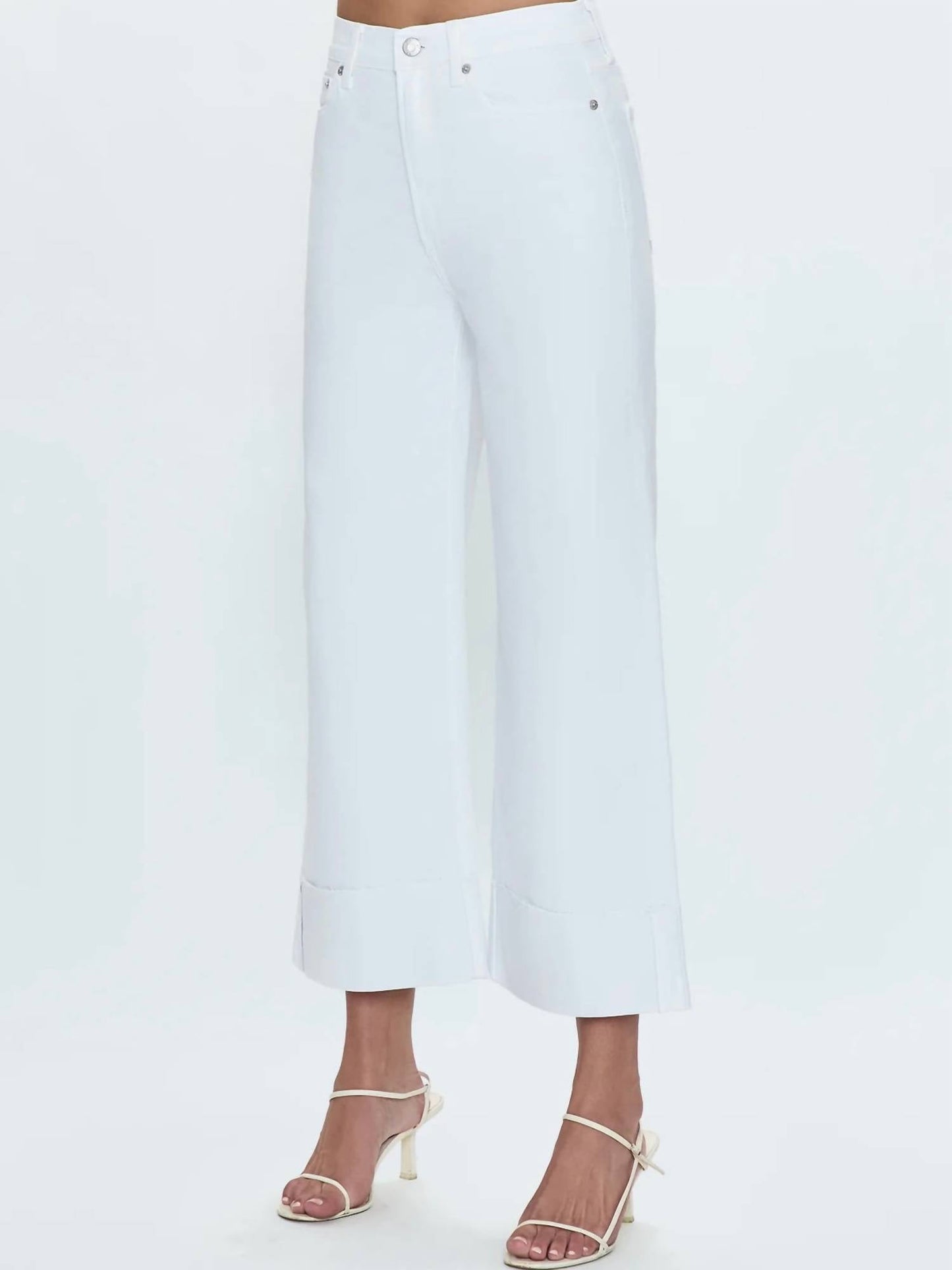 Pistola - Lana Crop High Rise Ultra Wide Leg Jeans