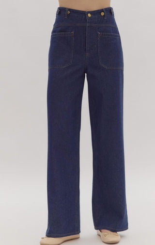 Entro - Highway to Heaven High Waisted Denim Pants