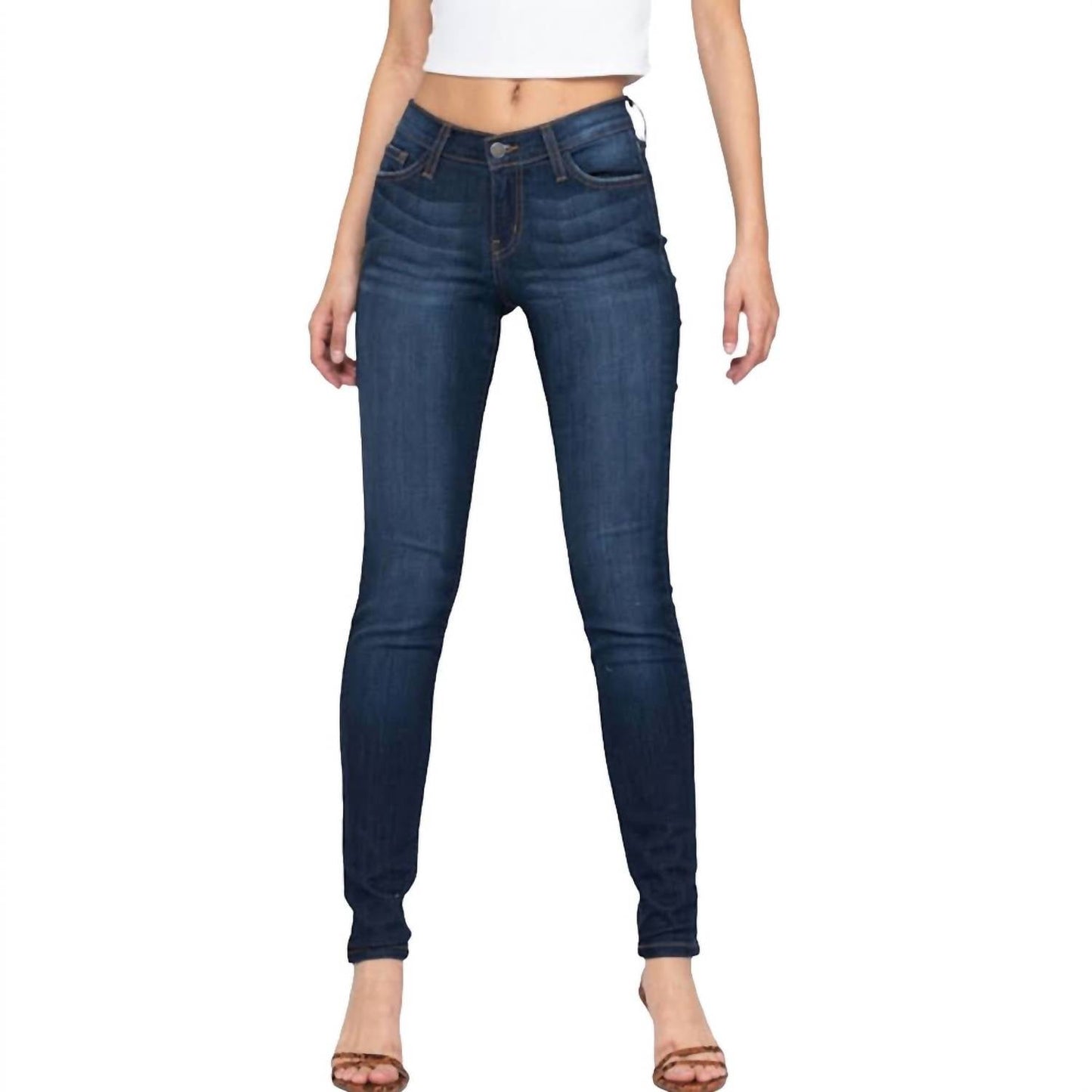 Judy Blue - Super Stretchy & Soft Distressed Rayon Skinny Jeans