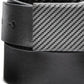Calvin Klein Men's Plaque Buckle Reversible Leather Casual Belt Black Size 42