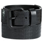 Calvin Klein Men's Embossed Logo Belt Black Size 38