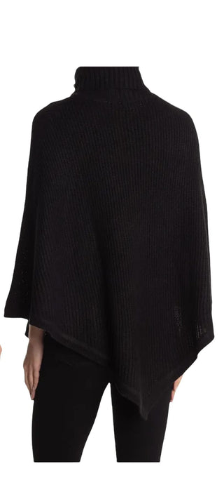 Michael Kors Women's Black Shaker Poncho