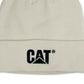 Caterpillar Men's Trademark Cuff Beanie Hat White Size Regular