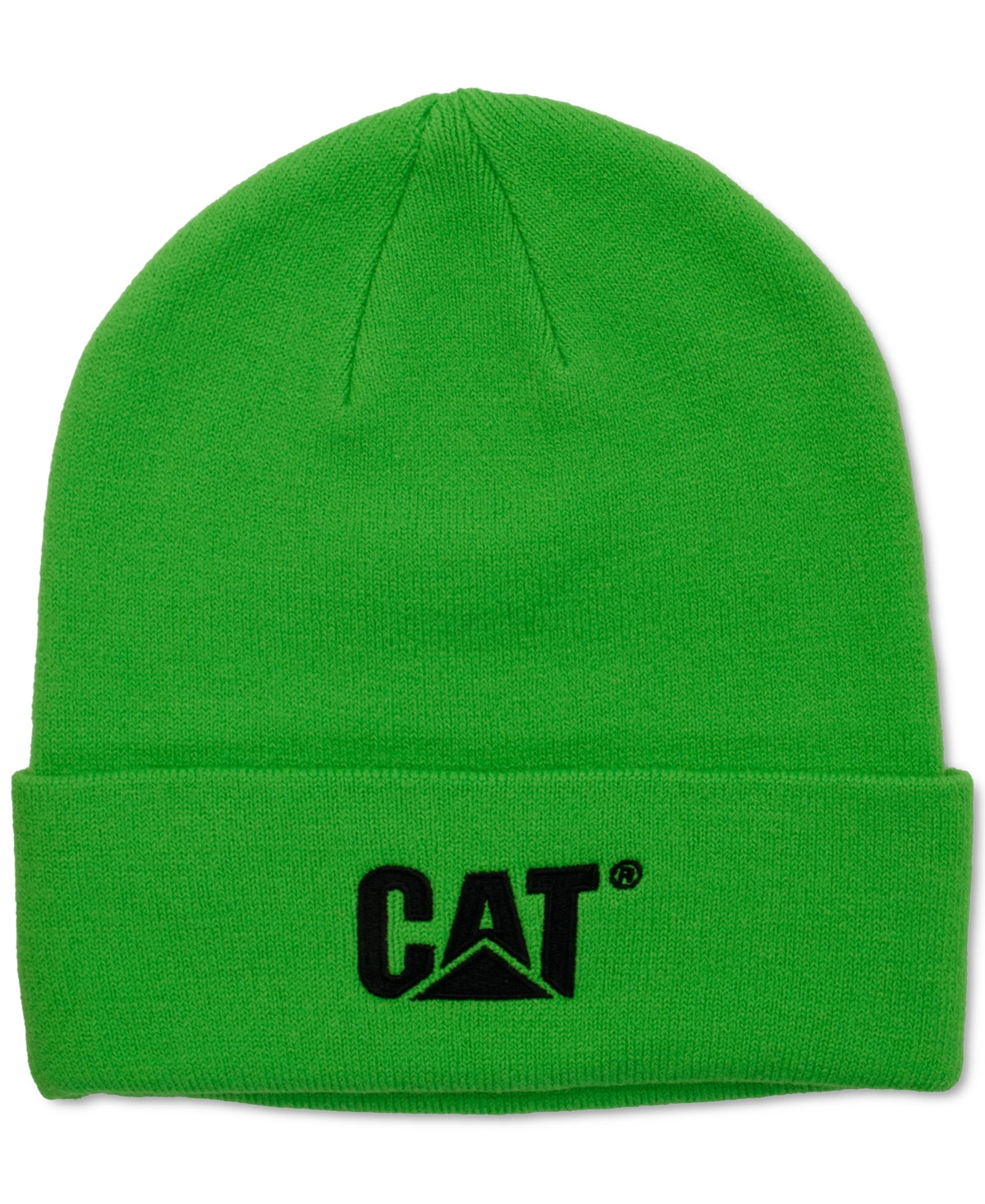 Caterpillar Men's Trademark Cuff Beanie Hat Green Size Regular