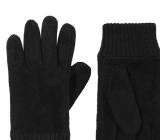 Calvin Klein Men's Knit Cuff Gloves Black Size X-Large