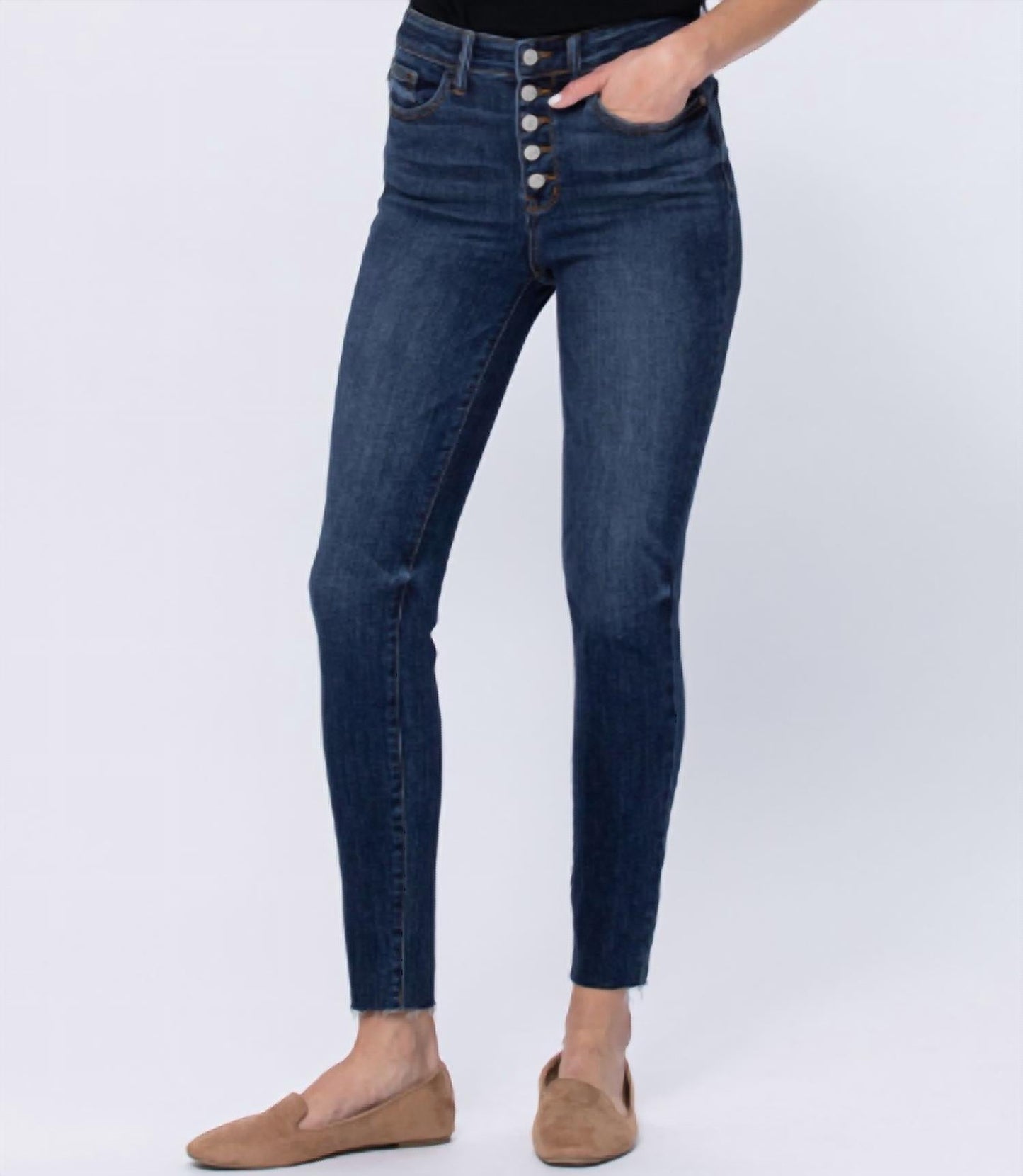 Judy Blue - Mid-rise Pocket Dad Jean