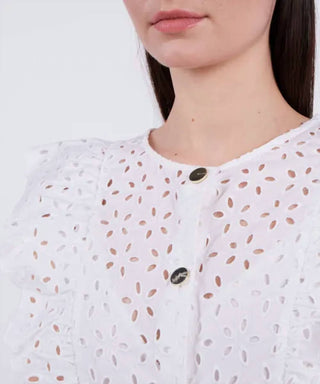 Pinko - Admirable Cotton Embroidery Dress