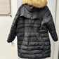 Michael Michael Kors Plus Size Faux-Fur-Trim Hooded Puffer Coat Black Size 3X