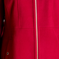 Michael Michael Kors Women's Hooded Point Collar Coat Red Size 3X