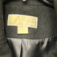Michael Michael Kors Women's Plus Size Single-Breasted Walker Coat Black Size 0X