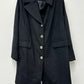 Michael Michael Kors Women's Plus Size Single-Breasted Walker Coat Black Size 0X