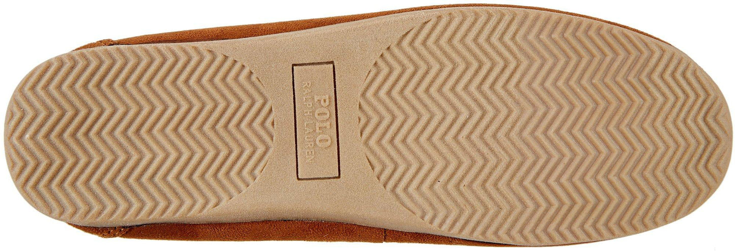 Ralph Lauren Men's Declan Moccasin Slippers Brown Size 11M