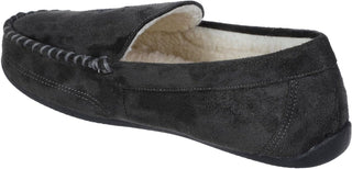 Ralph Lauren Men's Declan Moccasin Slippers Gray Size 9 M