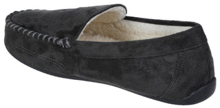Ralph Lauren Men's Declan Moccasin Slippers Gray Size 12M