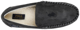 Ralph Lauren Men's Declan Moccasin Slippers Gray Size 12M