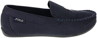 Ralph Lauren Men's Declan Plaid Moccasin House POLO Slipper Blue Size 12