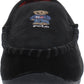 Ralph Lauren Men's Declan Bear Moccasin Slipper Black