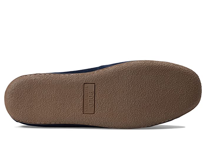 Ralph Lauren Men's Collins Moccasin Slipper Blue