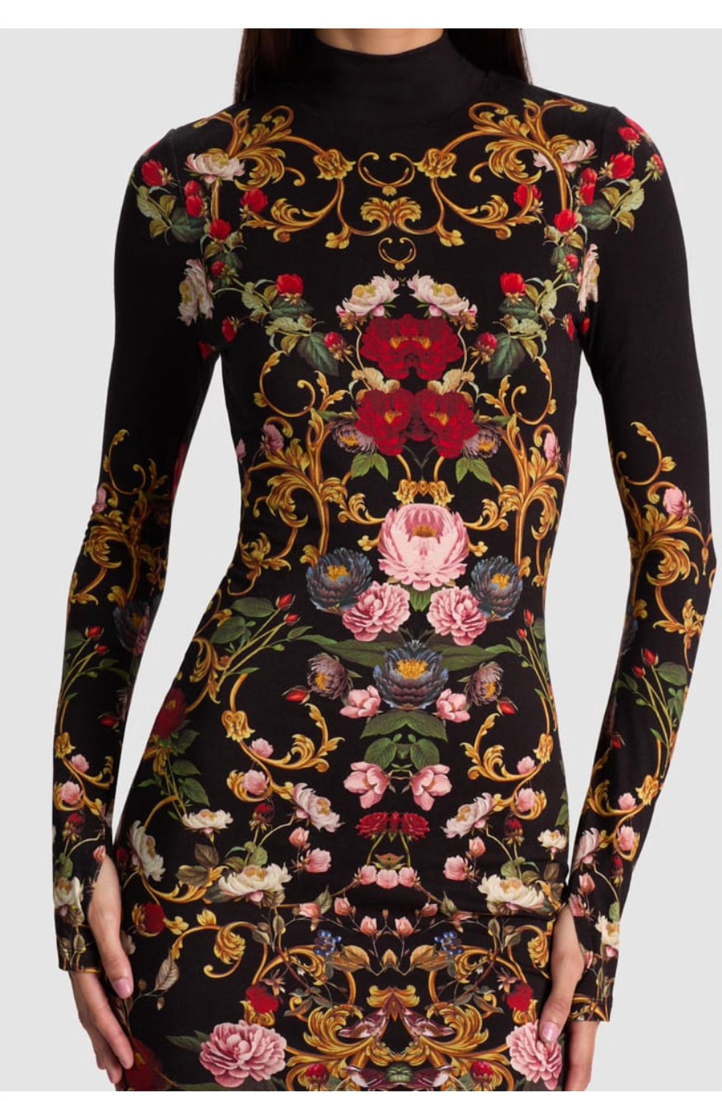 Alice + Olivia - Delora Midi Dress