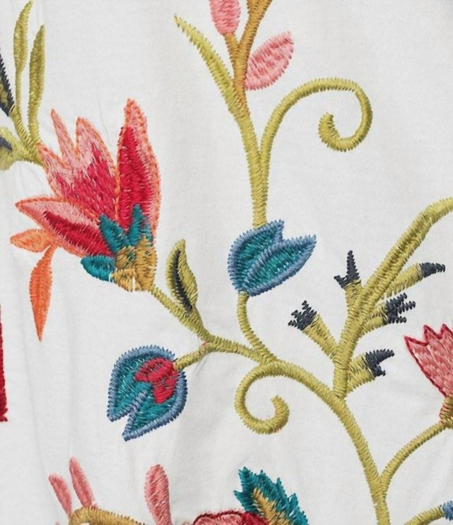 Johnny Was - Women's Button Neck Tee Georgia Plus
