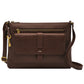 Fossil Women's Kinley Crossbody Bag Brown