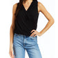 Drew - Maisie Pleated Chiffon Sleeveless Top