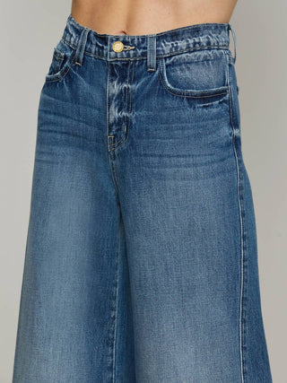 L'Agence - Beau Wide Leg Jeans