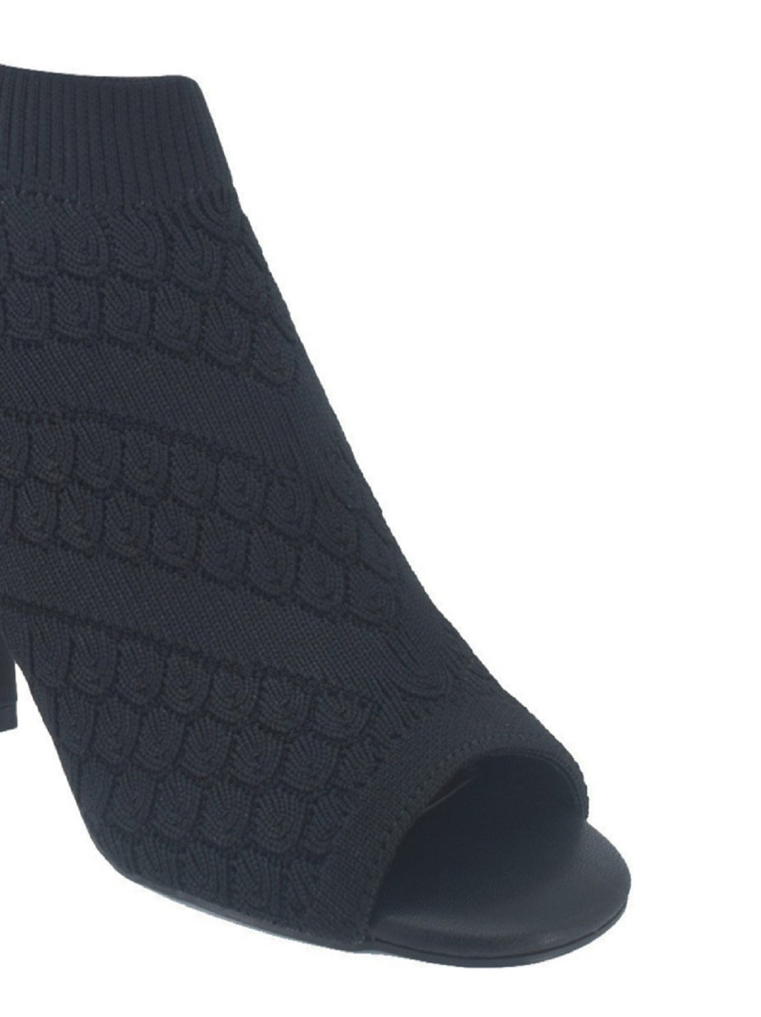 Impo Women's Vansia Stretch Knit Sandal With Memory Foam Shoes Black Size 10 M